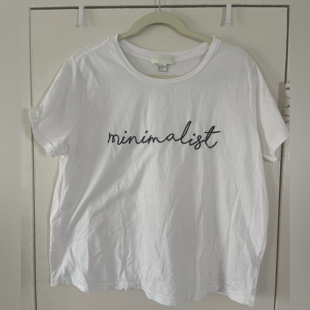 Forever 21 - White Minimalist Tank